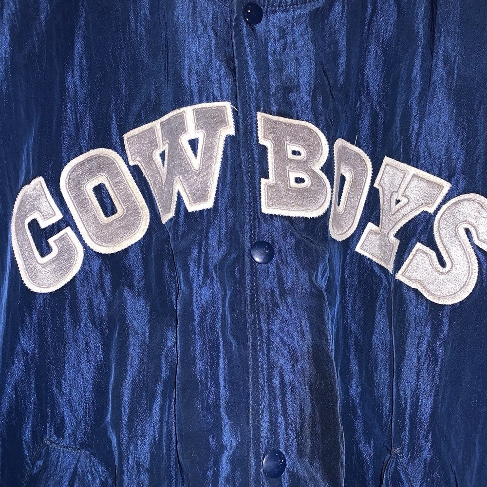 Dallas Cowboys‎ Vintage 90s Team NFL Starter Jacket Size XL New Haven CT EUC - Picture 3 of 14